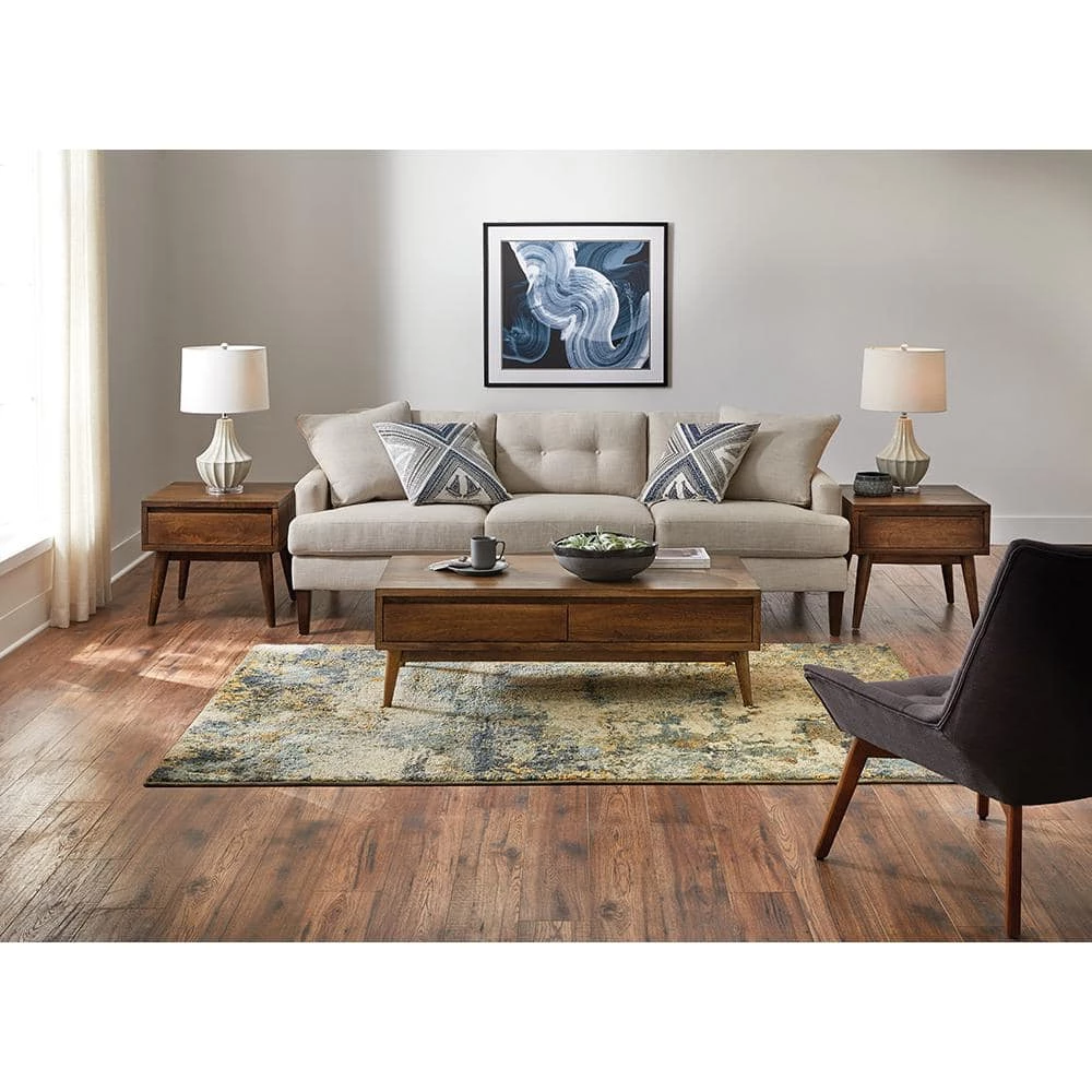 Braxton Multi 8 ft. x 10 ft. Abstract Area Rug by Home Decorators Collection 2 Braxton Multi 8 ft. x 10 ft. Abstract Area Rug by Home Decorators Collection - Image 2