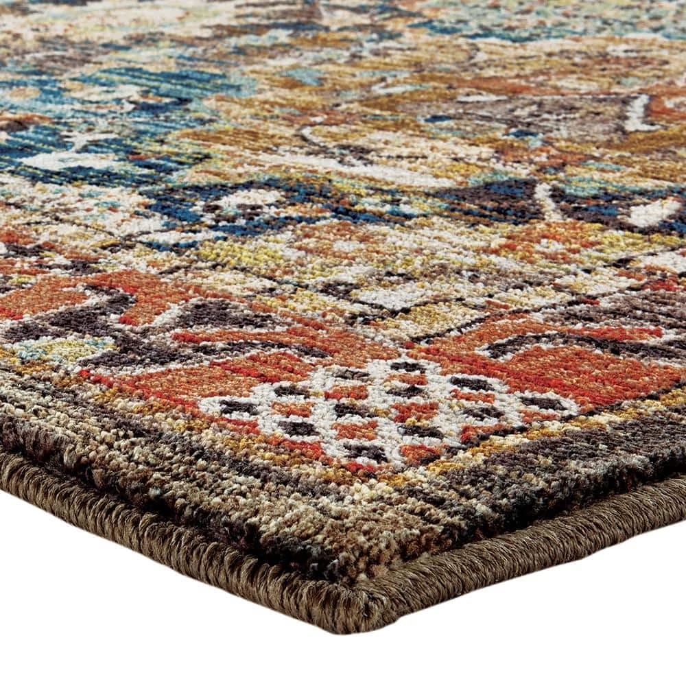 Patchwork Multi 2 ft. x 4 ft. Medallion Scatter Area Rug by Home Decorators Collection 3 Patchwork Multi 2 ft. x 4 ft. Medallion Scatter Area Rug by Home Decorators Collection - Image 3