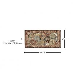 Patchwork Multi 2 ft. x 4 ft. Medallion Scatter Area Rug by Home Decorators Collection 14 Patchwork Multi 2 ft. x 4 ft. Medallion Scatter Area Rug by Home Decorators Collection -Home Decorators Store multi home decorators collection area rugs 549992 76 1000