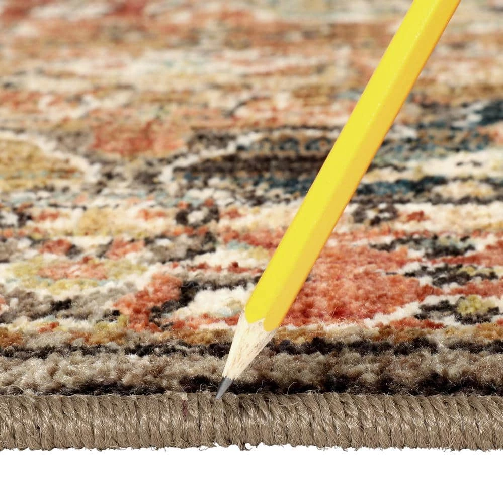 Patchwork Multi 2 ft. x 4 ft. Medallion Scatter Area Rug by Home Decorators Collection 6 Patchwork Multi 2 ft. x 4 ft. Medallion Scatter Area Rug by Home Decorators Collection - Image 6