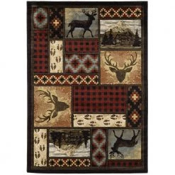 Valor Multi 5 ft. x 7 ft. Area Rug by Home Decorators Collection