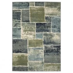 Bartlett Multi 2 ft. x 8 ft. Block Runner Rug by Home Decorators Collection
