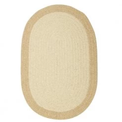 North Natural 7 ft. x 9 ft. Oval Braided Area Rug by Home Decorators Collection