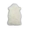 Unshorn Sheepskin White 2 ft. x 3 ft. Animal Shape Area Rug by Home Decorators Collection
