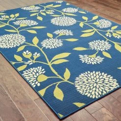 Aster Navy 5 ft. x 8 ft. Area Rug by Home Decorators Collection -Home Decorators Store navy home decorators collection outdoor rugs 0931140320 a0 1000