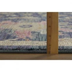 Greta NAVY / RUST 2 ft. 7 in. x 4 ft. Abstract Polyester Area Rug by Home Decorators Collection -Home Decorators Store navy rust home decorators collection area rugs 885369576225 1d 1000