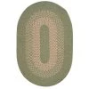 Portland Palm 7 ft. x 9 ft. Braided Oval Area Rug by Home Decorators Collection