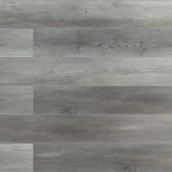 Pelican Gray 7 in. W x 48 in. L Rigid Core Click Lock Luxury Vinyl Plank Flooring (23.77 sq. ft./case) by Home Decorators Collection