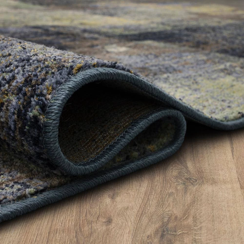 Empire Periwinkle 8 ft. x 10 ft. Geometric Area Rug by Home Decorators Collection 7 Empire Periwinkle 8 ft. x 10 ft. Geometric Area Rug by Home Decorators Collection - Image 7