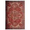 Polaris Red 7 ft. 6 in. x 9 ft. 6 in. Medallion Rectangle Area Rug by Home Decorators Collection