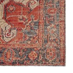 Polaris Red 7 ft. 6 in. x 9 ft. 6 in. Medallion Rectangle Area Rug by Home Decorators Collection -Home Decorators Store red blue home decorators collection area rugs rug140460 c3 1000