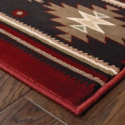 Catskill Red 8 ft. x 11 ft. Area Rug by Home Decorators Collection -Home Decorators Store red home decorators collection area rugs 7035450110 1d 1000