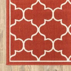 Valley Red 8 ft. x 11 ft. Indoor/Outdoor Area Rug by Home Decorators Collection 16 Valley Red 8 ft. x 11 ft. Indoor/Outdoor Area Rug by Home Decorators Collection -Home Decorators Store red home decorators collection outdoor rugs 9525850110 1d 1000