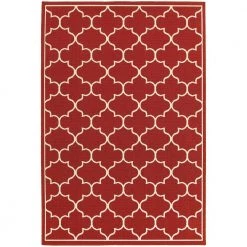Valley Red 8 ft. x 11 ft. Indoor/Outdoor Area Rug by Home Decorators Collection