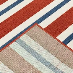 Carlton Red 7 ft. x 10 ft. Indoor/Outdoor Area Rug by Home Decorators Collection -Home Decorators Store red home decorators collection outdoor rugs 9526430110 66 1000