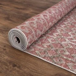 Ikat Rust 5 ft. x 7 ft. Indoor/Outdoor Area Rug by Home Decorators Collection -Home Decorators Store rust home decorators collection outdoor rugs 87305 66 1000