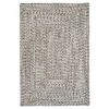 Wesley Silver Shimmer 8 ft. x 11 ft. Rectangle Braided Area Rug by Home Decorators Collection