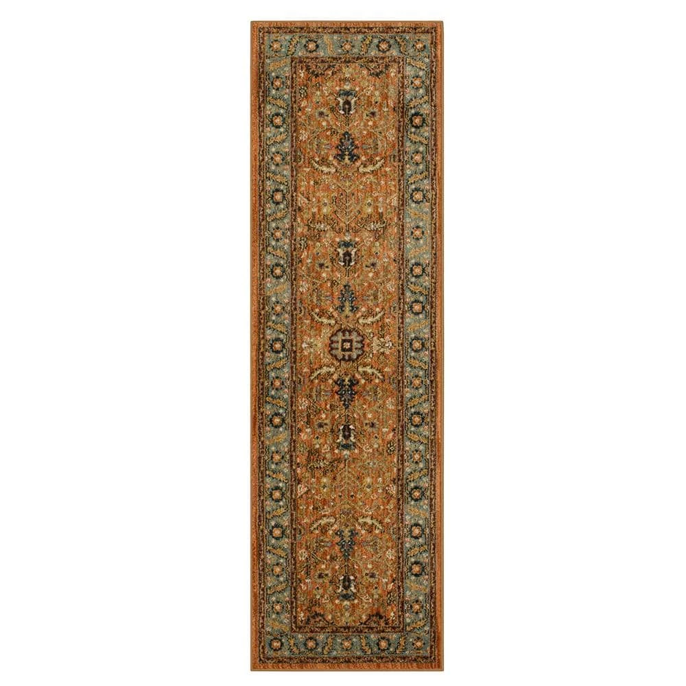 Mariah Spice 2 ft. x 7 ft. Runner Rug by Home Decorators Collection 1 Mariah Spice 2 ft. x 7 ft. Runner Rug by Home Decorators Collection