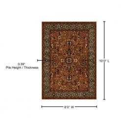 Mariah Spice 8 ft. x 10 ft. Area Rug by Home Decorators Collection -Home Decorators Store spice home decorators collection area rugs 670610 76 1000