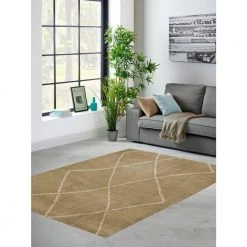 Diamond Maze Tan 8 ft. x 10 ft. Area Rug by Home Decorators Collection -Home Decorators Store tan home decorators collection area rugs 3001749 1f 1000