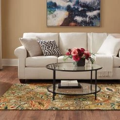 Elyse Taupe 8 ft. x 10 ft. Floral Area Rug by Home Decorators Collection -Home Decorators Store taupe home decorators collection area rugs 573171 31 1000