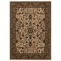 Mariah Vanilla 4 ft. x 6 ft. Area Rug by Home Decorators Collection