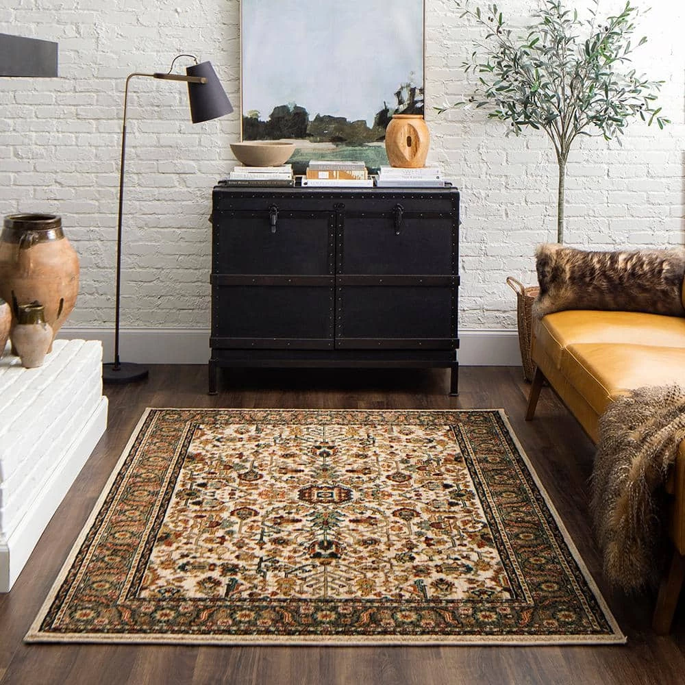 Mariah Vanilla 8 ft. x 10 ft. Area Rug by Home Decorators Collection 2 Mariah Vanilla 8 ft. x 10 ft. Area Rug by Home Decorators Collection - Image 2