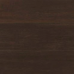 Hand Scraped Wire Brushed Strand Woven Chai 3/8 in. T x 5-1/8 in. W x 72 in. L Engineered Click Bamboo Flooring by Home Decorators Collection
